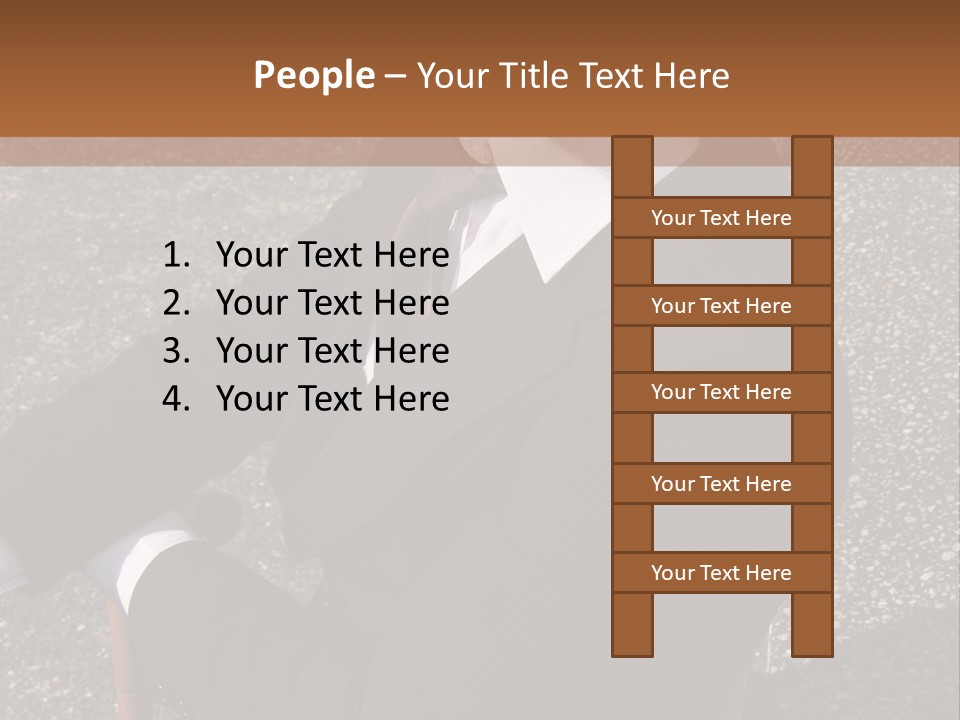 Fashionable Side Hat PowerPoint Template