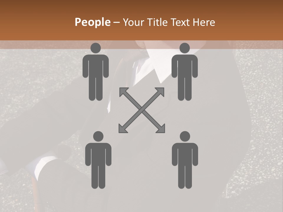 Fashionable Side Hat PowerPoint Template