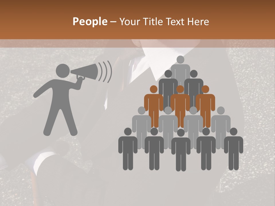 Fashionable Side Hat PowerPoint Template