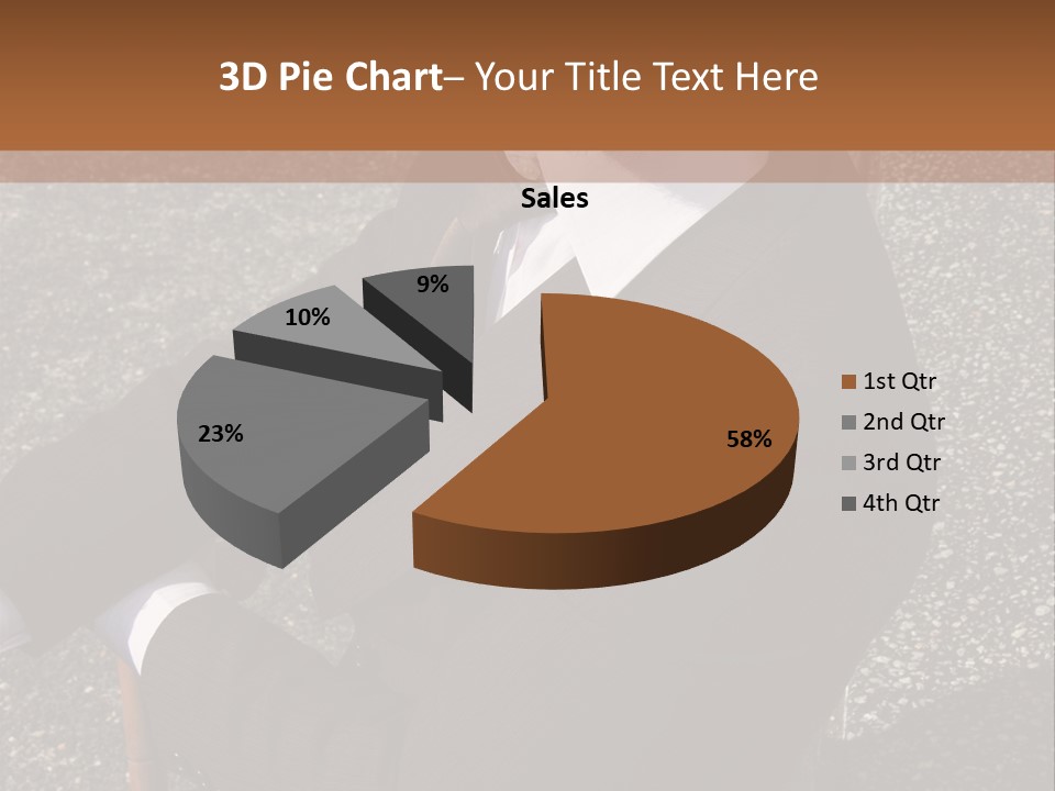 Fashionable Side Hat PowerPoint Template