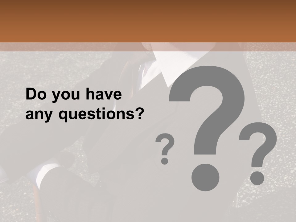 Fashionable Side Hat PowerPoint Template