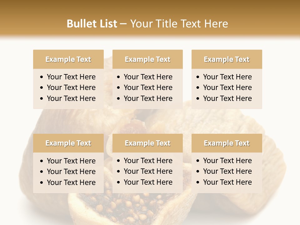 Dried Figs PowerPoint Template