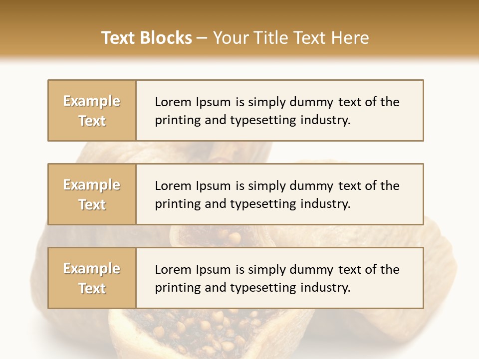 Dried Figs PowerPoint Template