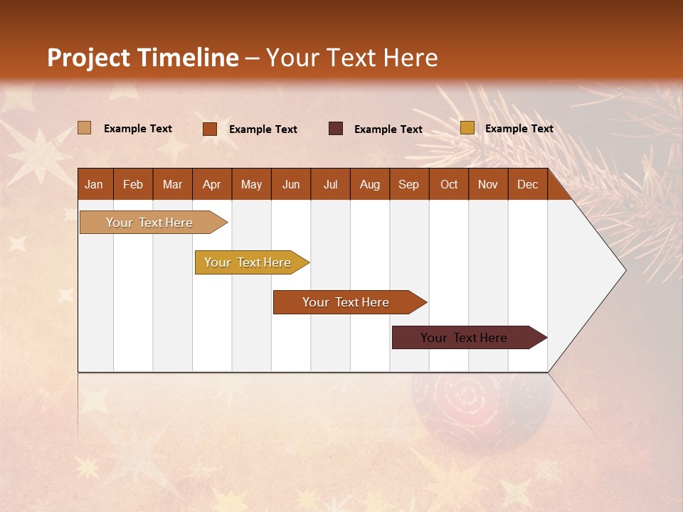 Snowflake Old Natural PowerPoint Template