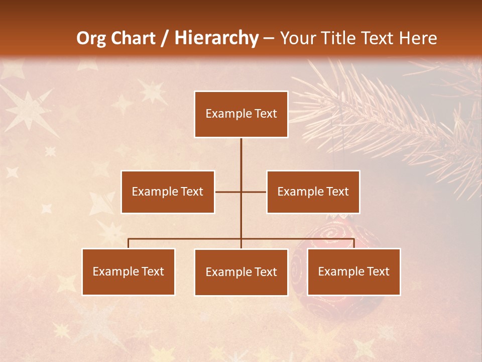 Snowflake Old Natural PowerPoint Template