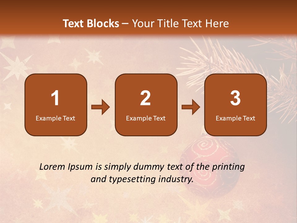 Snowflake Old Natural PowerPoint Template