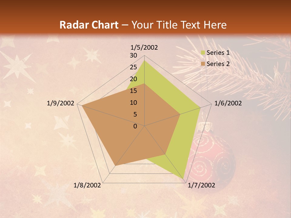Snowflake Old Natural PowerPoint Template