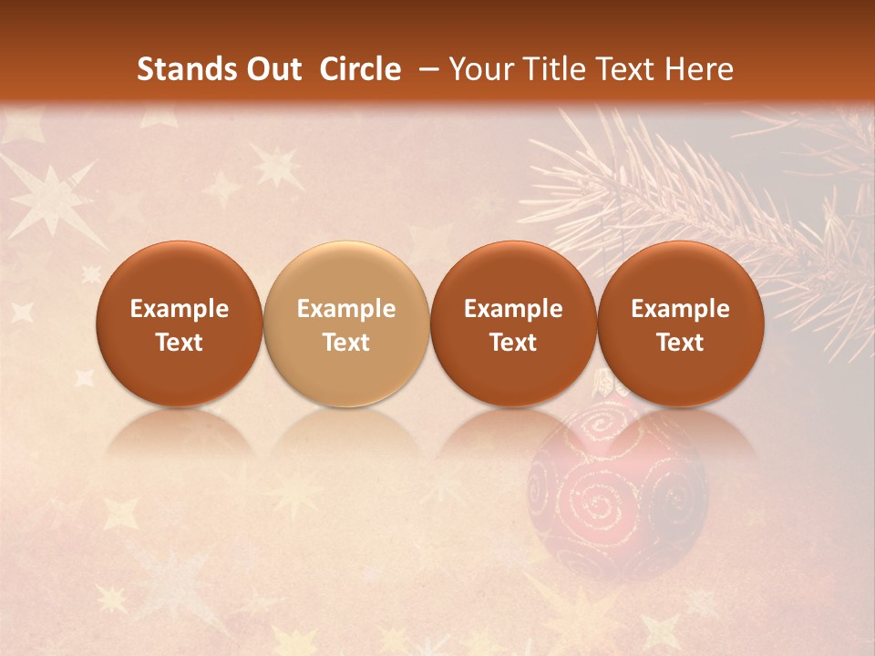 Snowflake Old Natural PowerPoint Template