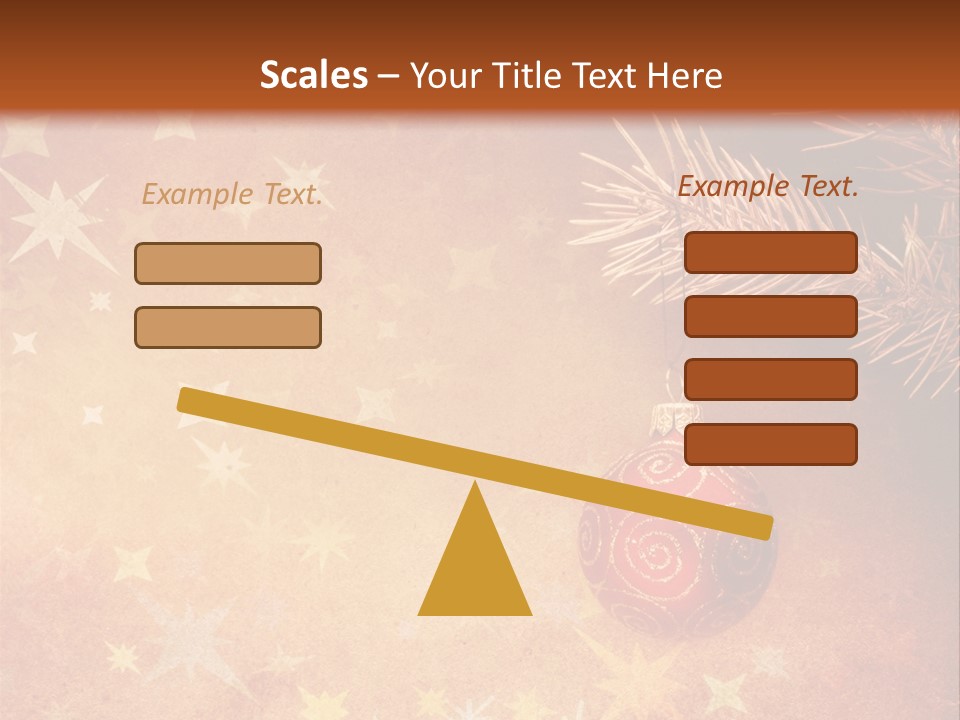 Snowflake Old Natural PowerPoint Template