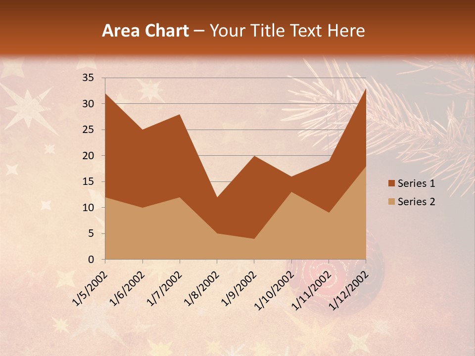 Snowflake Old Natural PowerPoint Template