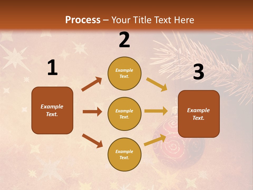 Snowflake Old Natural PowerPoint Template