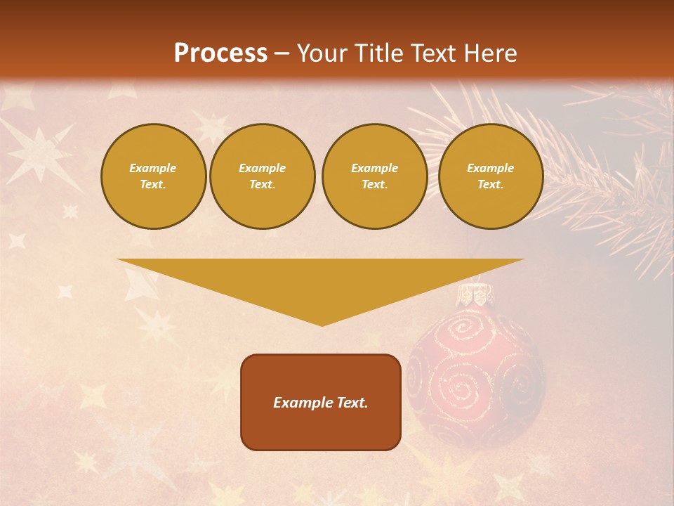 Snowflake Old Natural PowerPoint Template