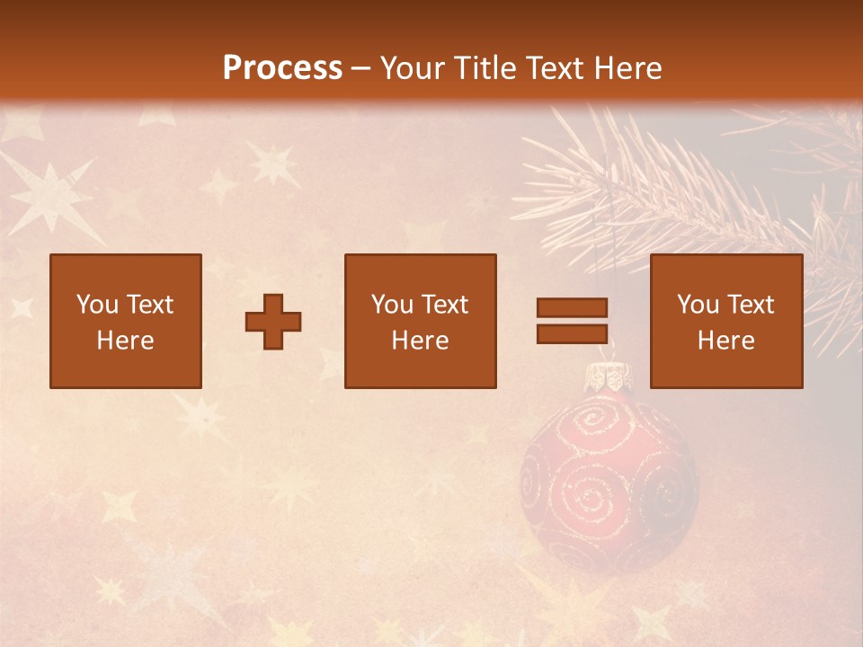 Snowflake Old Natural PowerPoint Template
