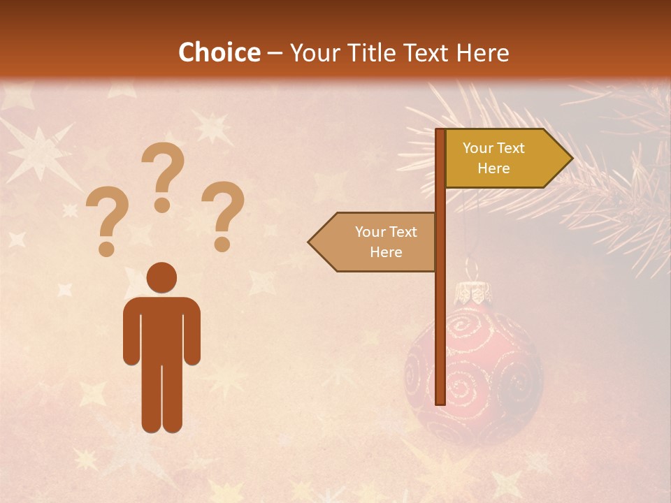 Snowflake Old Natural PowerPoint Template