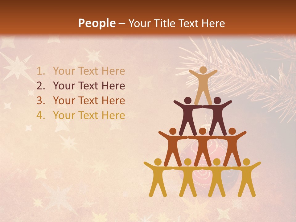 Snowflake Old Natural PowerPoint Template