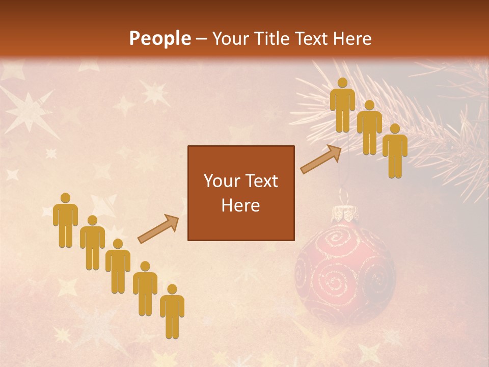 Snowflake Old Natural PowerPoint Template