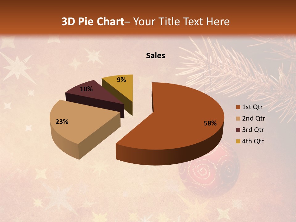 Snowflake Old Natural PowerPoint Template