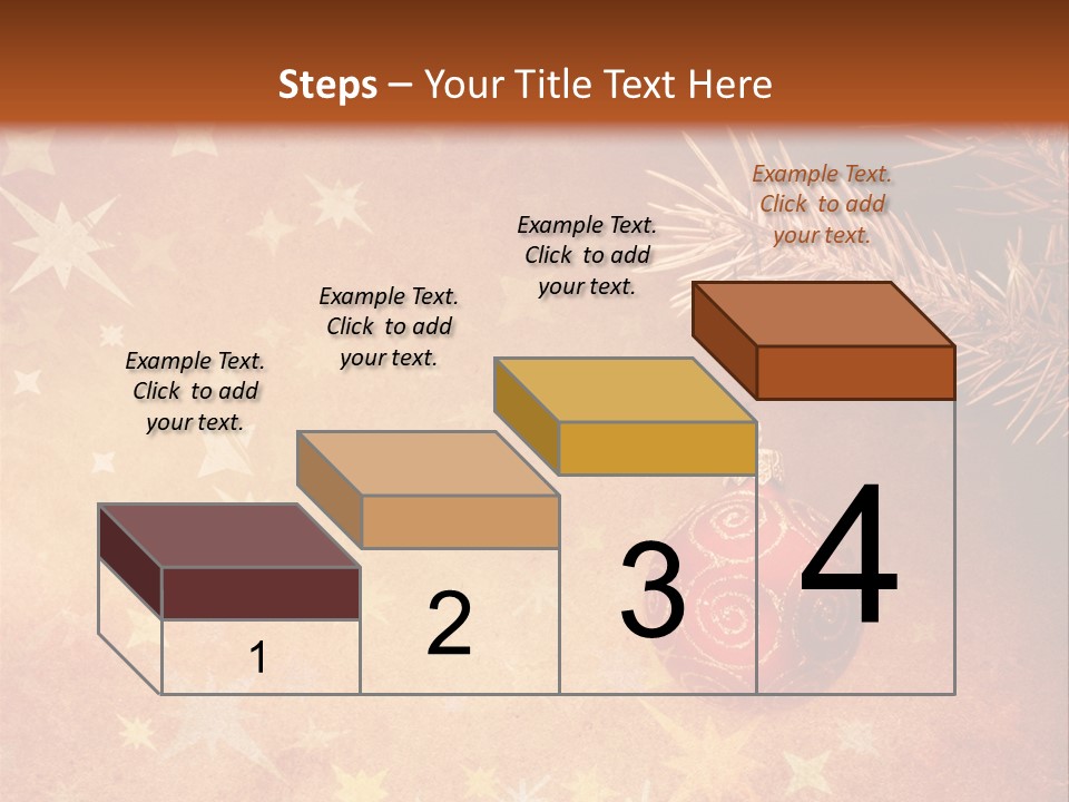 Snowflake Old Natural PowerPoint Template