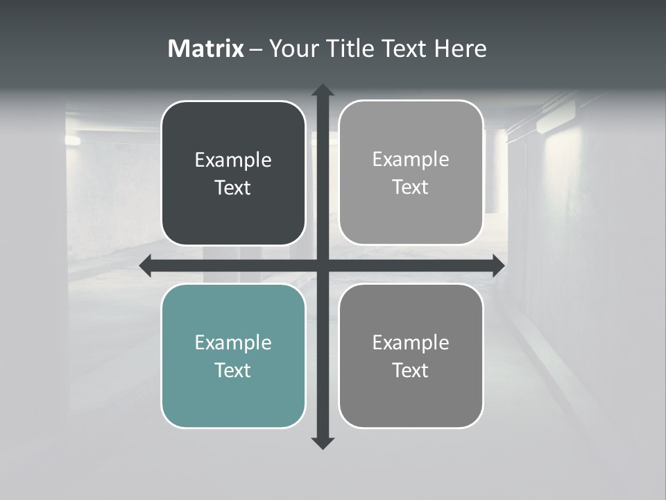 Track Asphalt Building PowerPoint Template