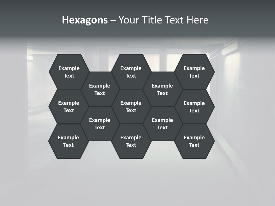 Track Asphalt Building PowerPoint Template