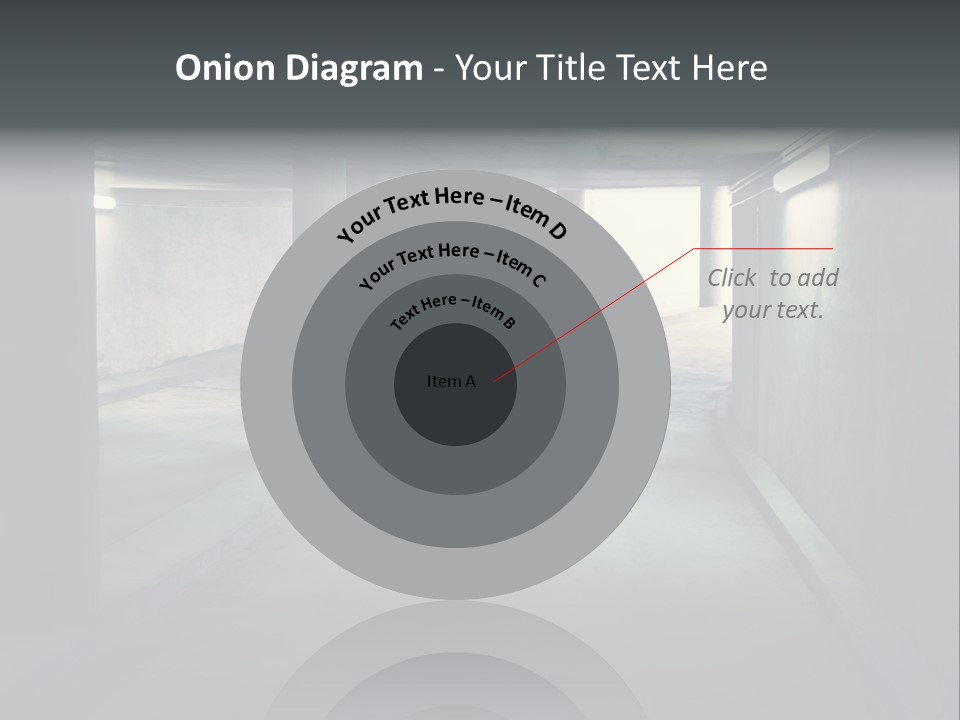 Track Asphalt Building PowerPoint Template