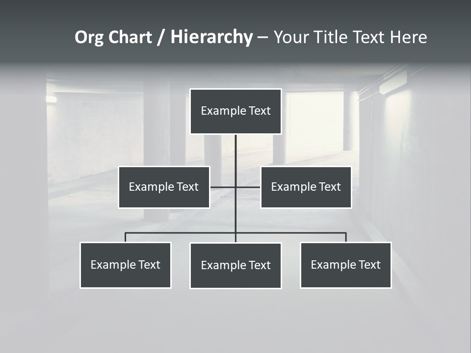 Track Asphalt Building PowerPoint Template