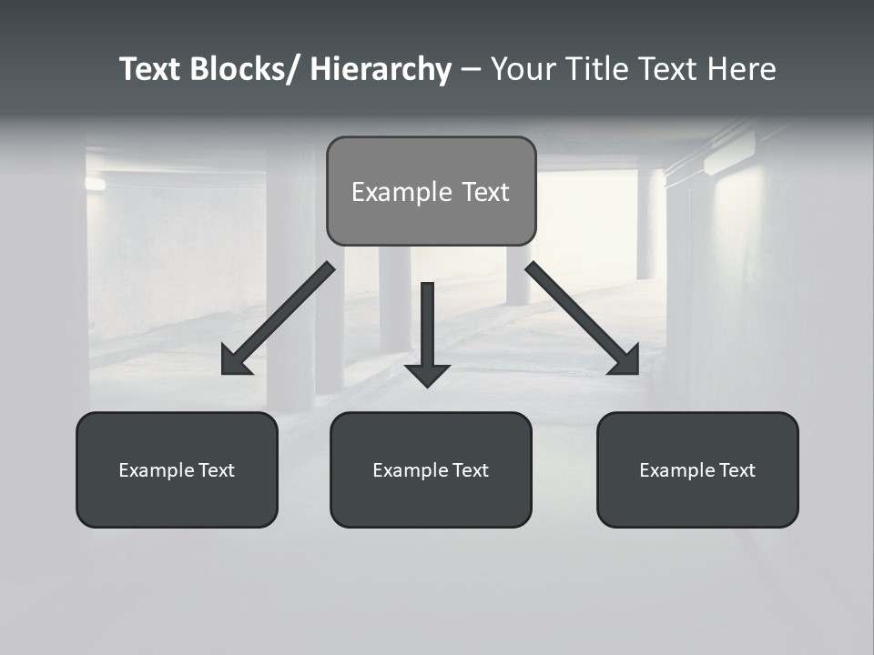 Track Asphalt Building PowerPoint Template