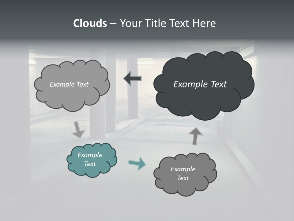 Track Asphalt Building PowerPoint Template