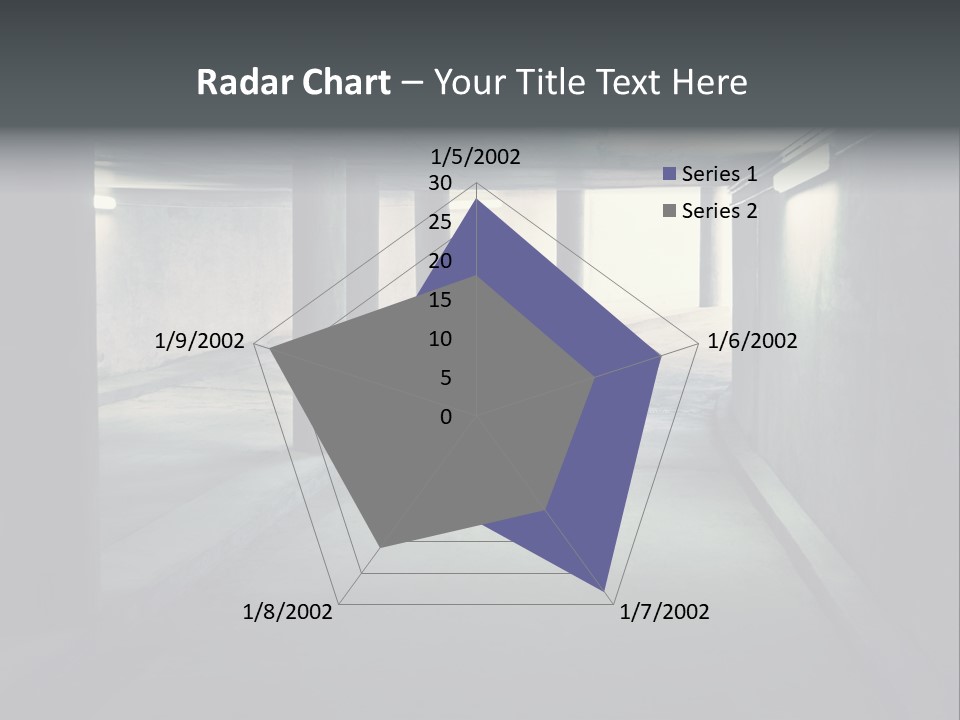 Track Asphalt Building PowerPoint Template
