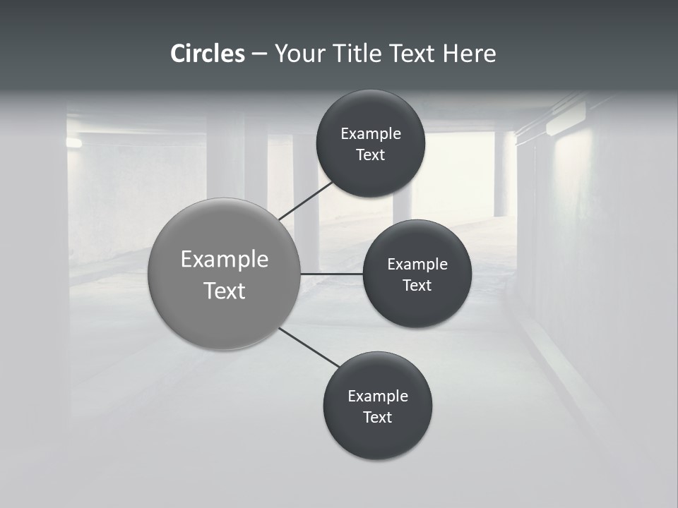 Track Asphalt Building PowerPoint Template