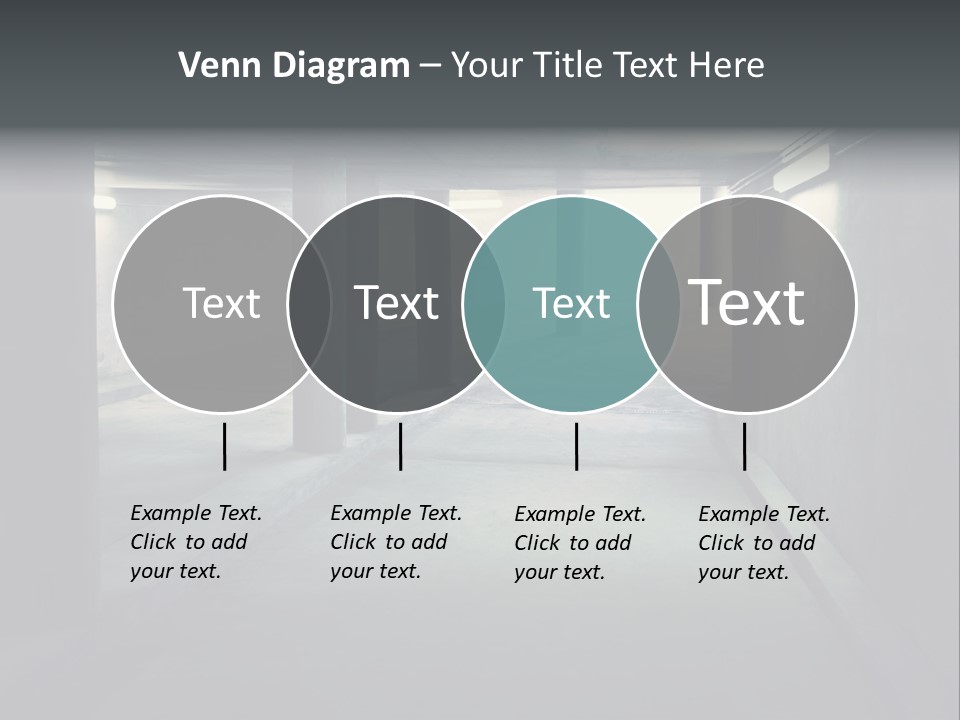 Track Asphalt Building PowerPoint Template