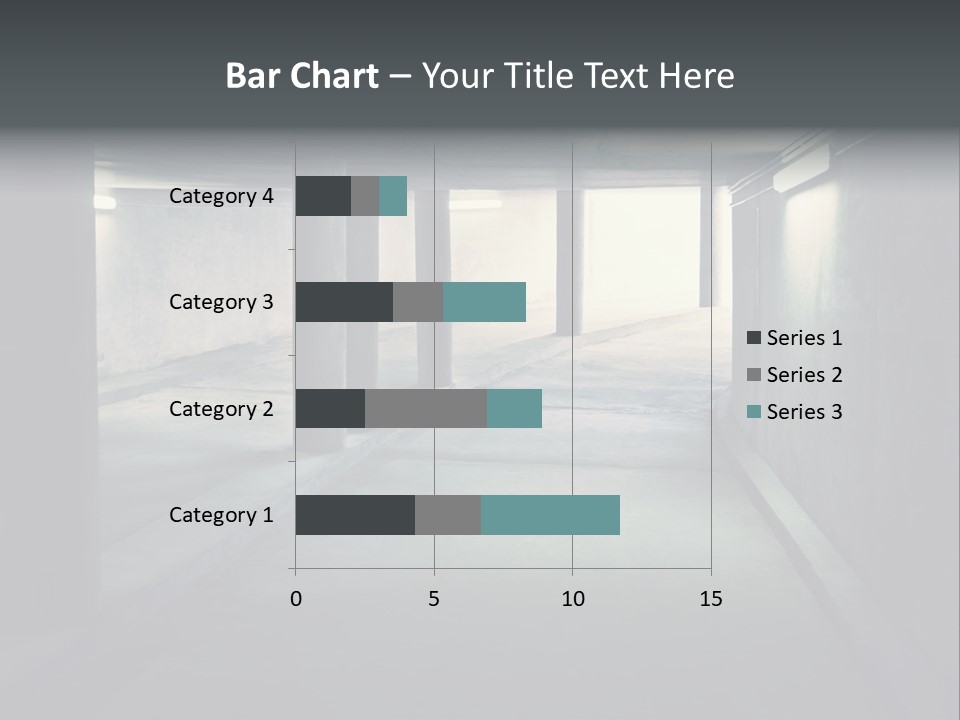 Track Asphalt Building PowerPoint Template