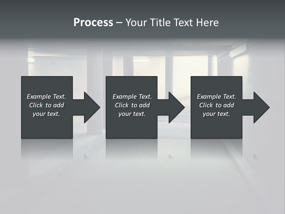 Track Asphalt Building PowerPoint Template
