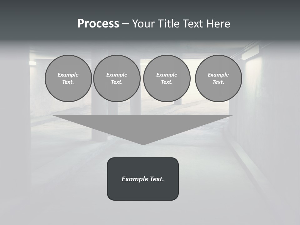 Track Asphalt Building PowerPoint Template