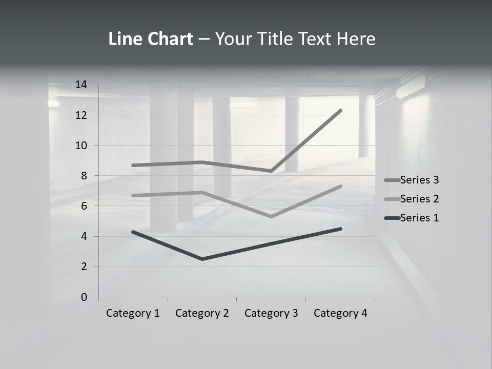 Track Asphalt Building PowerPoint Template