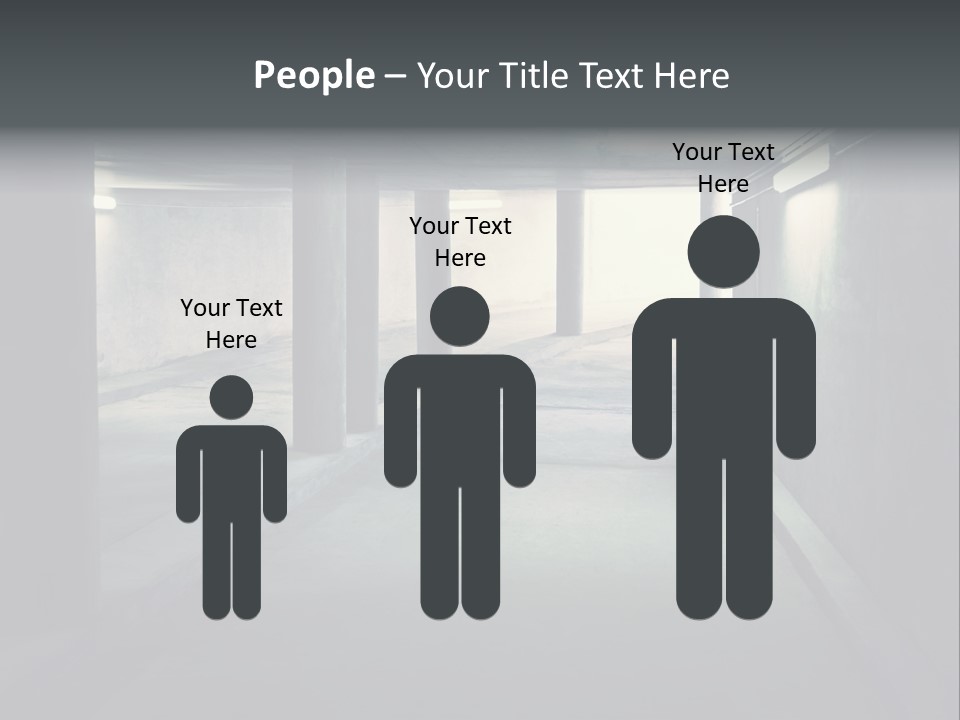 Track Asphalt Building PowerPoint Template