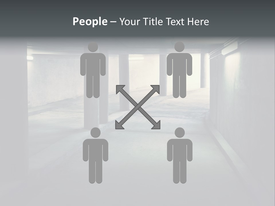 Track Asphalt Building PowerPoint Template