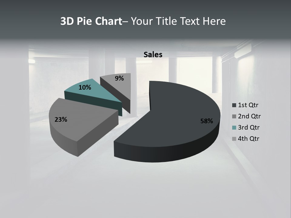 Track Asphalt Building PowerPoint Template