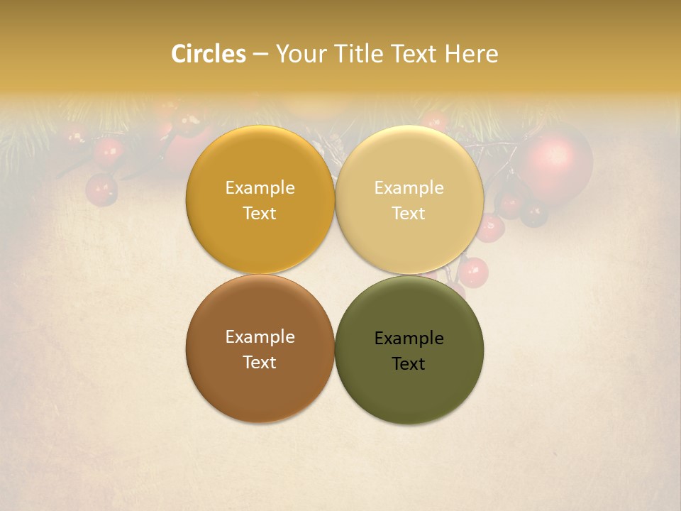 Christmas Vintage PowerPoint Template