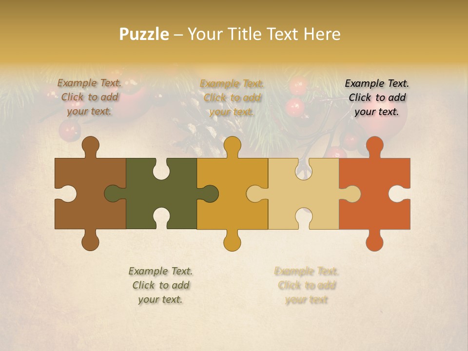 Christmas Vintage PowerPoint Template