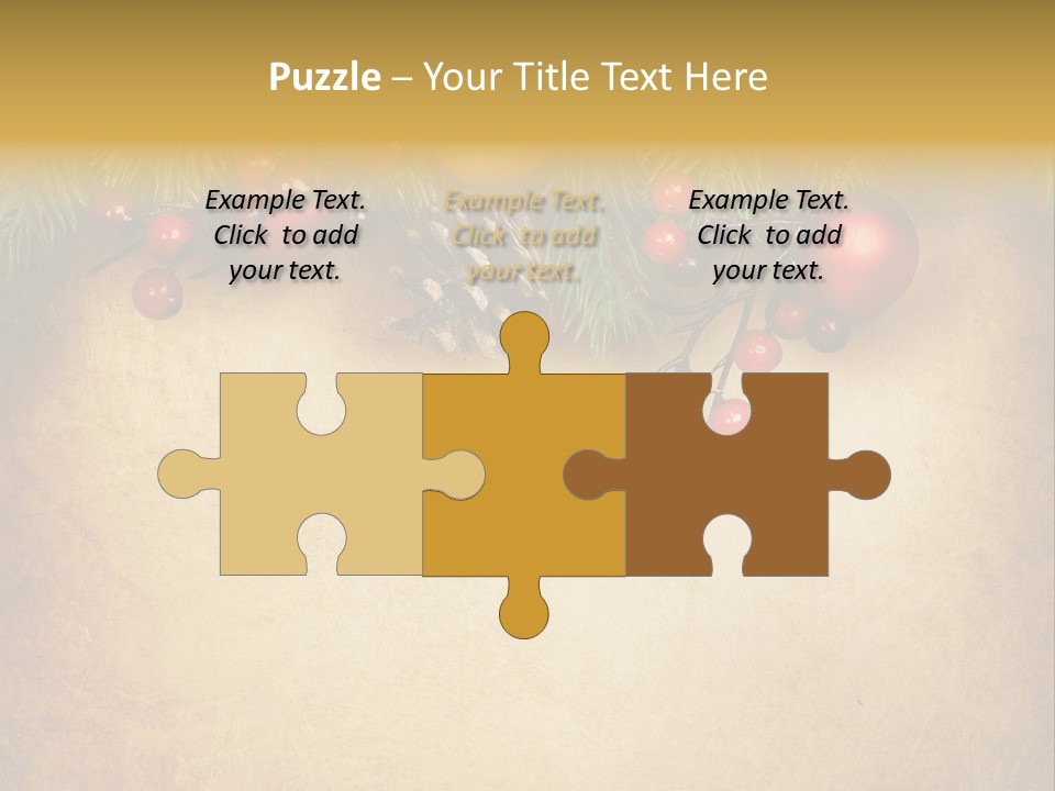 Christmas Vintage PowerPoint Template