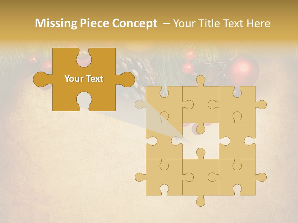 Christmas Vintage PowerPoint Template