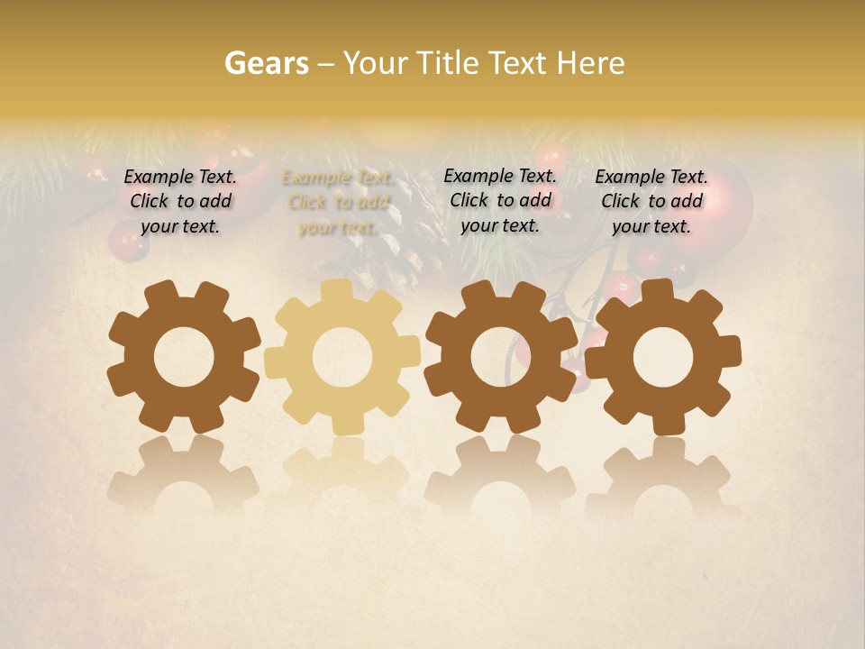 Christmas Vintage PowerPoint Template