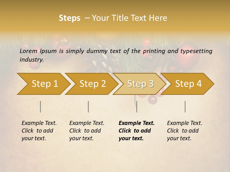 Christmas Vintage PowerPoint Template