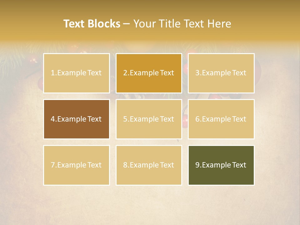 Christmas Vintage PowerPoint Template