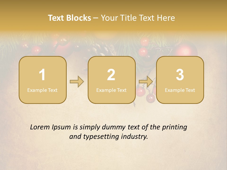 Christmas Vintage PowerPoint Template