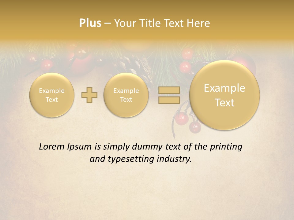 Christmas Vintage PowerPoint Template