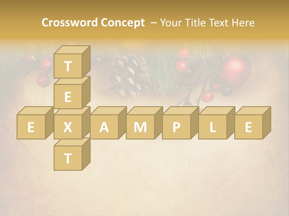 Christmas Vintage PowerPoint Template