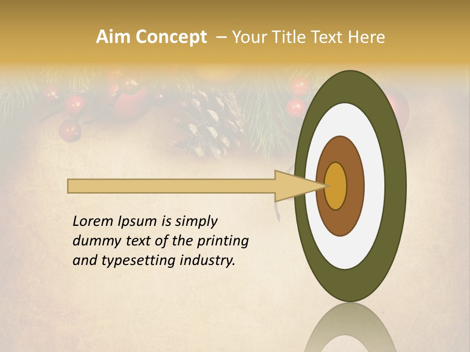 Christmas Vintage PowerPoint Template