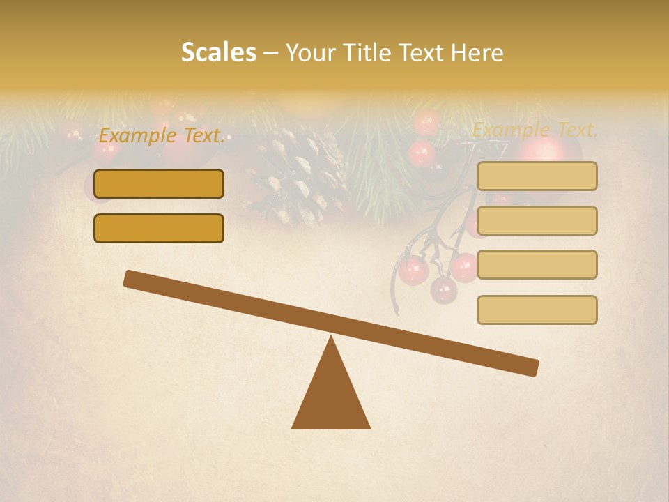 Christmas Vintage PowerPoint Template